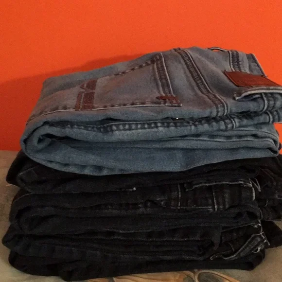 Bundle Lot 5 Pairs Buffalo David Bitton Jeans Men’s 34x30 4 Jackson 1 Axel - Picture 8 of 17